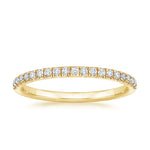 Delicate Amelie Diamond Ring (1/5 ct. tw.) Yellow Gold 18k Wedding Band