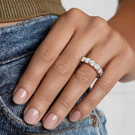 Eternity Lab Diamond Ring (7 ct. tw.) Rose Gold 18k Eternity Band