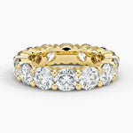 Eternity Lab Diamond Ring (7 ct. tw.) Yellow Gold 18k Eternity Band