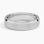 Cosmos Diamond 5.5mm Wedding Ring Platinum Wedding Band