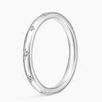 Evening Star Eternity Diamond Ring Platinum Eternity Band