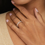 Frances Lab Diamond Ring (1 1/2 ct. tw.) Rose Gold 18k Wedding Band