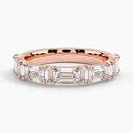 Frances Lab Diamond Ring (1 1/2 ct. tw.) Rose Gold 18k Wedding Band