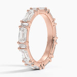 Frances Eternity Lab Diamond Ring Rose Gold 18k Eternity Band