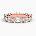 Frances Eternity Lab Diamond Ring Rose Gold 18k Eternity Band