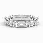 Frances Eternity Lab Diamond Ring Platinum Eternity Band