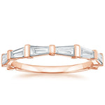 Memoir Baguette Diamond Ring (3/4 ct. tw.) Rose Gold 18k Wedding Band
