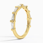 Memoir Baguette Diamond Ring (3/4 ct. tw.) Yellow Gold 18k Wedding Band