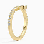 Luxe Lunette Diamond Ring (1/3 ct. tw.) Yellow Gold 18k Wedding Band