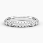 Valencia Eternity Lab Diamond Ring (1 1/2 ct. tw.) Platinum Eternity Band