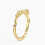 Veranda Diamond Ring Yellow Gold 18k Wedding Band