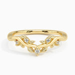 Veranda Diamond Ring Yellow Gold 18k Wedding Band