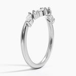 Yvette Diamond Ring (1/4 ct. tw.) Platinum Wedding Band