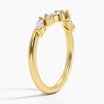 Yvette Diamond Ring (1/4 ct. tw.) Yellow Gold 18k Wedding Band