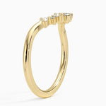 Caris Diamond Ring Yellow Gold 18k Wedding Band