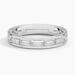 Kelly Baguette Eternity Lab Diamond Ring Platinum Eternity Band