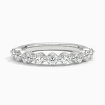Monaco Diamond Ring (3/4 ct. tw.) Platinum Wedding Band
