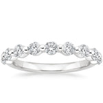 Monaco Diamond Ring (3/4 ct. tw.) Platinum Wedding Band