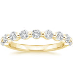 Monaco Diamond Ring (3/4 ct. tw.) Yellow Gold 18k Wedding Band