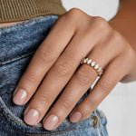 Ellipse Oval Lab Diamond Ring (1 1/2 ct. tw.) Yellow Gold 18k Wedding Band