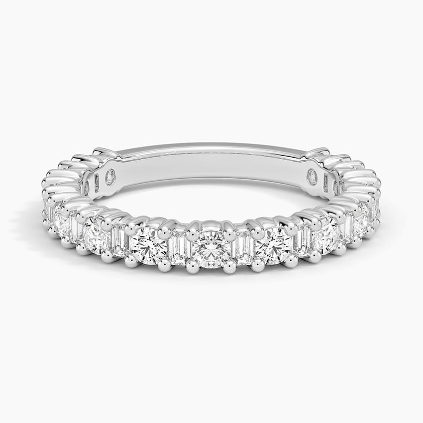 Esther Lab Diamond Ring (1 ct. tw.) Platinum Wedding Band