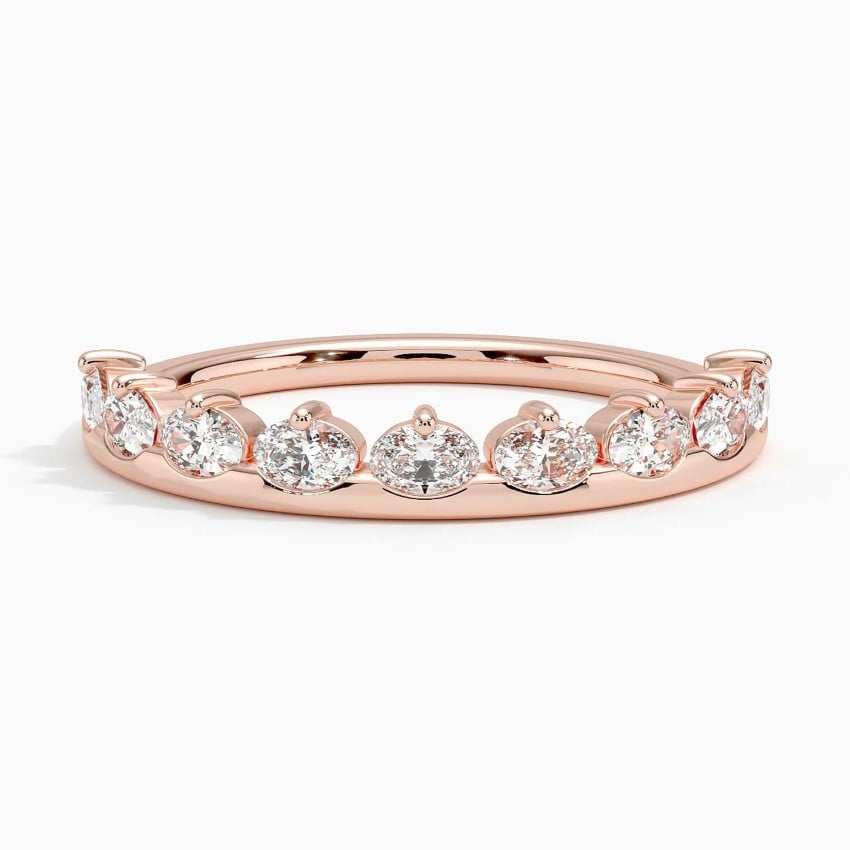 Marée Diamond Ring (1/2 ct. tw.) Rose Gold 18k Wedding Band