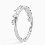 Marée Diamond Ring (1/2 ct. tw.) Platinum Wedding Band