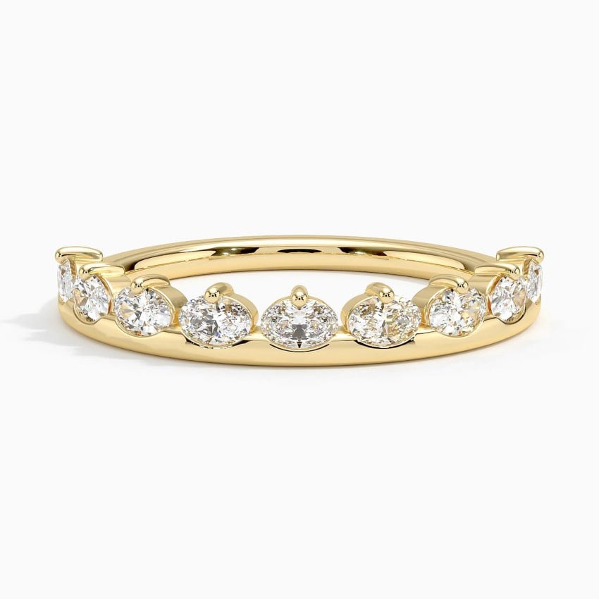 Marée Diamond Ring (1/2 ct. tw.) Yellow Gold 18k Wedding Band