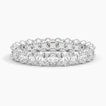 Oval Eternity Diamond Ring (2 ct. tw.) Platinum Eternity Band