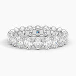 Oval Eternity Diamond Ring (3 ct. tw.) Platinum Eternity Band