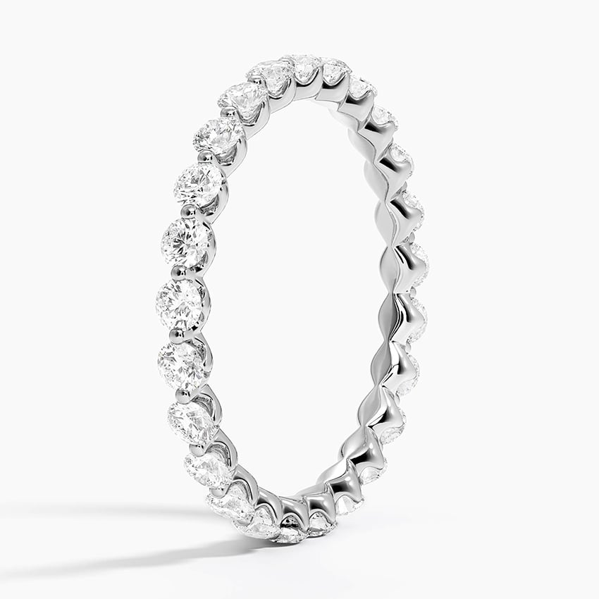Milan Eternity Diamond Ring (1/3 ct. tw.) White Gold 18k Eternity Band