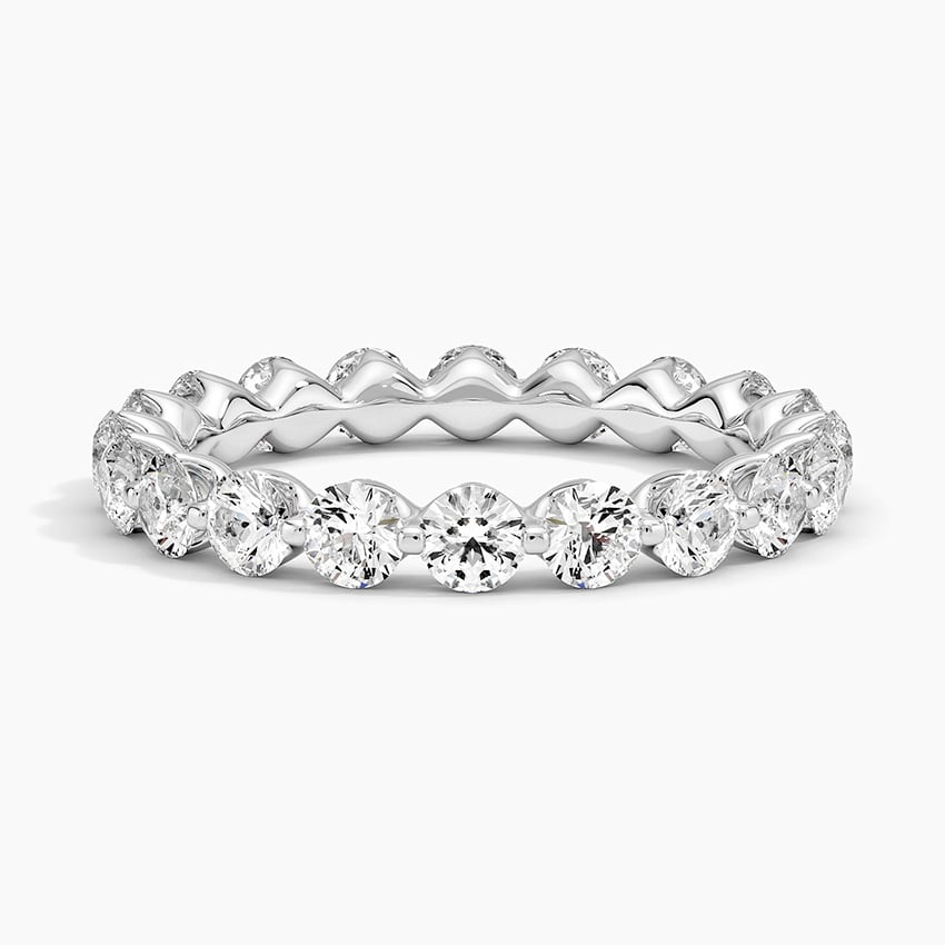 Riviera Eternity Diamond Ring (2 ct. tw.) Platinum Eternity Band