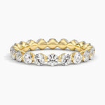 Riviera Eternity Diamond Ring (2 ct. tw.) Yellow Gold 18k Eternity Band