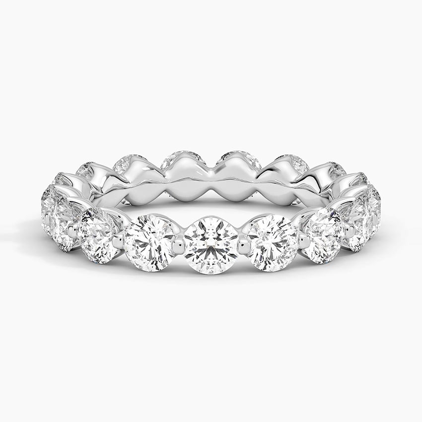 Riviera Eternity Diamond Ring (3 ct. tw.) Platinum Eternity Band