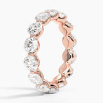 Riviera Eternity Diamond Ring (4 ct. tw.) Rose Gold 18k Eternity Band