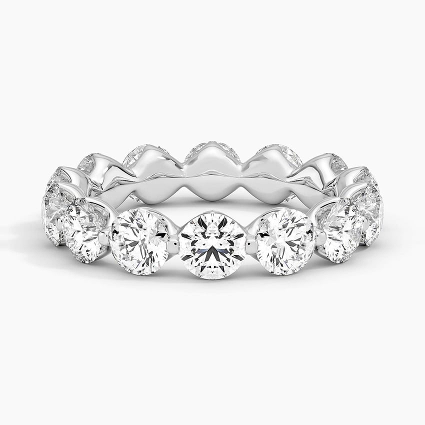 Riviera Eternity Diamond Ring (4 ct. tw.) Platinum Eternity Band