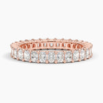 Radiant Eternity Diamond Ring (2 ct. tw.) Rose Gold 18k Eternity Band