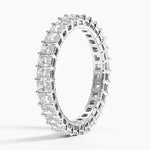 Radiant Eternity Diamond Ring (2 ct. tw.) Platinum Eternity Band