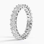 Radiant Eternity Diamond Ring (3 ct. tw.) Platinum Eternity Band
