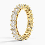 Radiant Eternity Diamond Ring (3 ct. tw.) Yellow Gold 18k Eternity Band