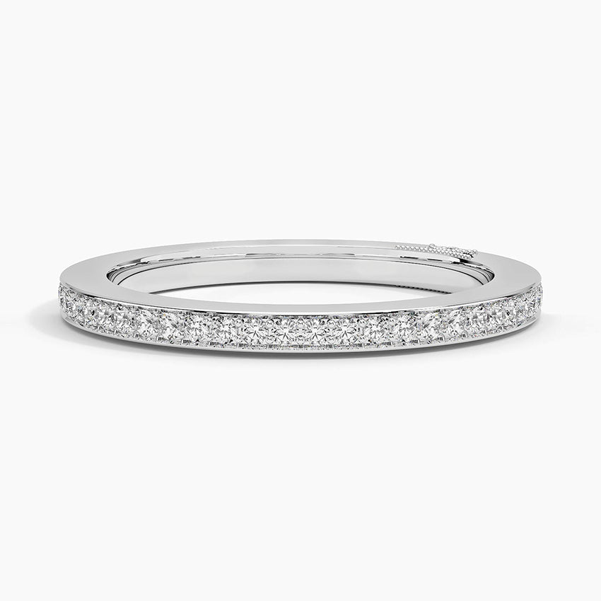 Tacori Dantela Diamond Ring (1/8 ct. tw.) Platinum Wedding Band
