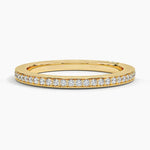 Tacori Dantela Diamond Ring (1/8 ct. tw.) Yellow Gold 18k Wedding Band