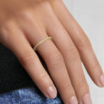 Tacori Lunetta Crescent Eternity Diamond Ring (1/2 ct. tw.) Yellow Gold 18k Eternity Band