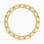 Tacori Lunetta Crescent Eternity Diamond Ring (1/2 ct. tw.) Yellow Gold 18k Eternity Band