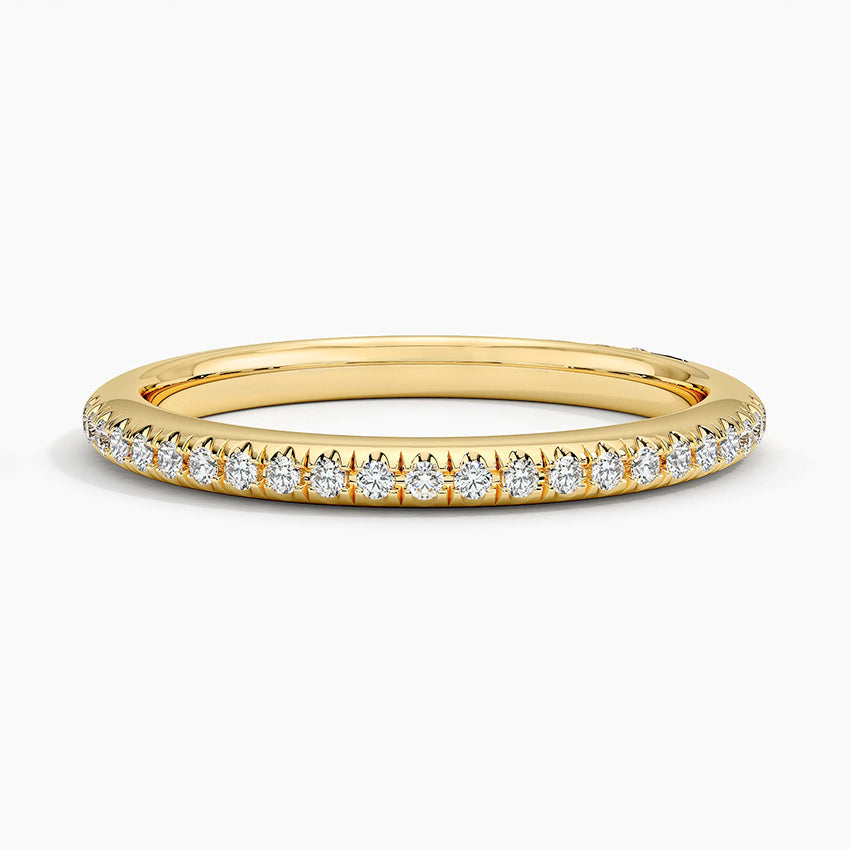 Tacori Founder's Diamond Ring Yellow Gold 18k Wedding Band