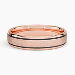Everett 5mm Wedding Ring Rose Gold 18k Wedding Band