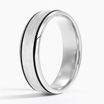 Everett 6mm Wedding Ring Platinum Wedding Band