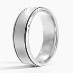 Everett 7mm Wedding Ring Platinum Wedding Band