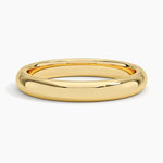 Fairmined Comfort Fit 3mm Wedding Ring Yellow Gold 18k Wedding Band
