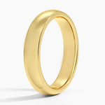 Fairmined Comfort Fit 4mm Wedding Ring Yellow Gold 18k Wedding Band